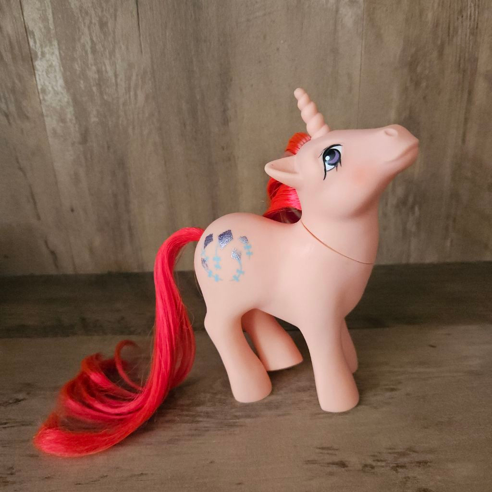 Vintage 1984 Hasbro My Little Pony Skyflier G1 Pink Kites